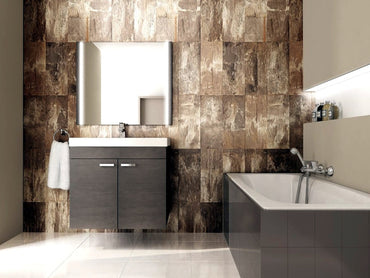 Bronze PVC Waterproof Wall Cladding Panels for bathrooms