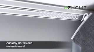 Electric curtain rod AOK AM75 RF + Wi-Fi BLACK