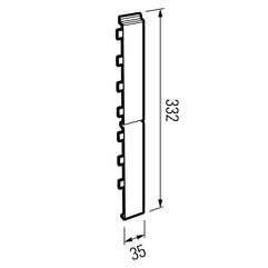 VOX J-302 Joint Cover for Kerrafront 10pcs