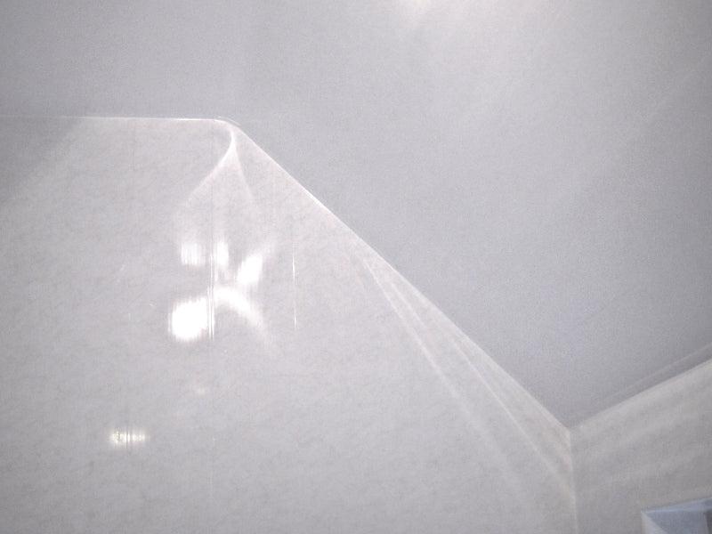 Matt White PVC Tongue and Groove Ceiling Cladding Panels