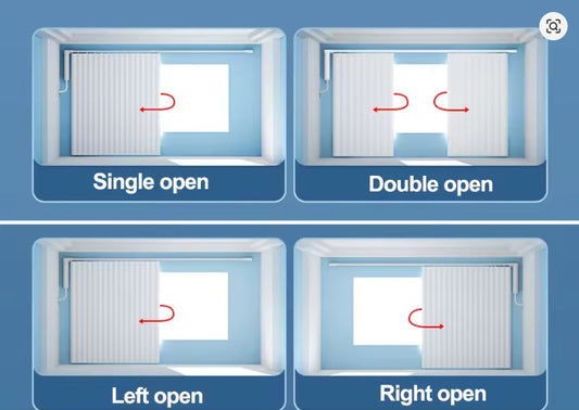 Electric Curtain Rod for Bevels AOK AM68 RF