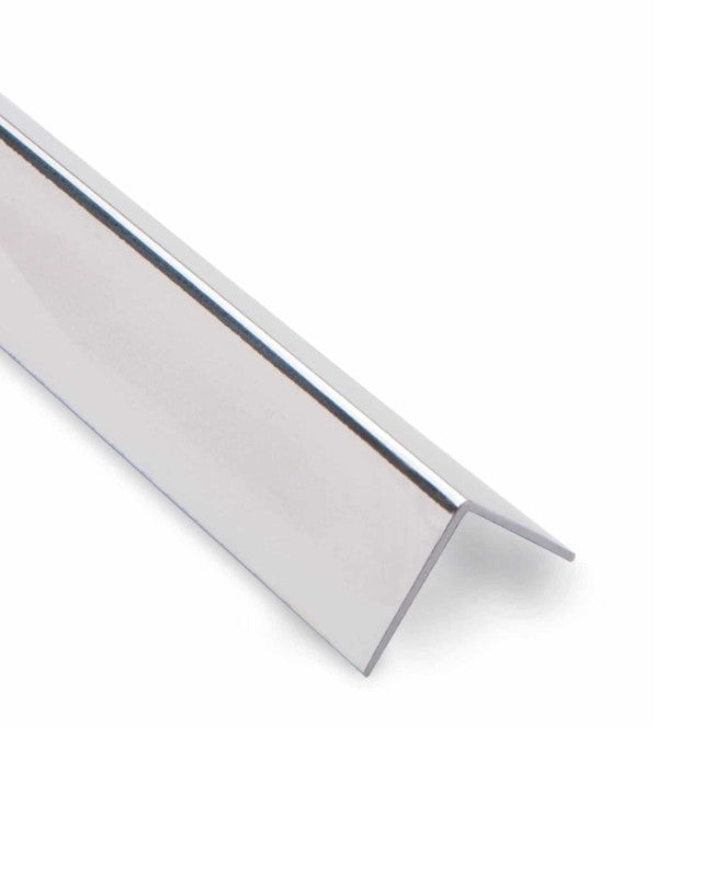 External Chrome PVC Angle 25mm 