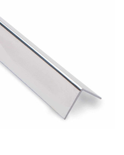 External Chrome PVC Angle 25mm 