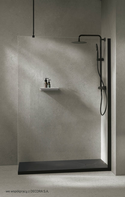 Shower wall, walk-in, 120 cm