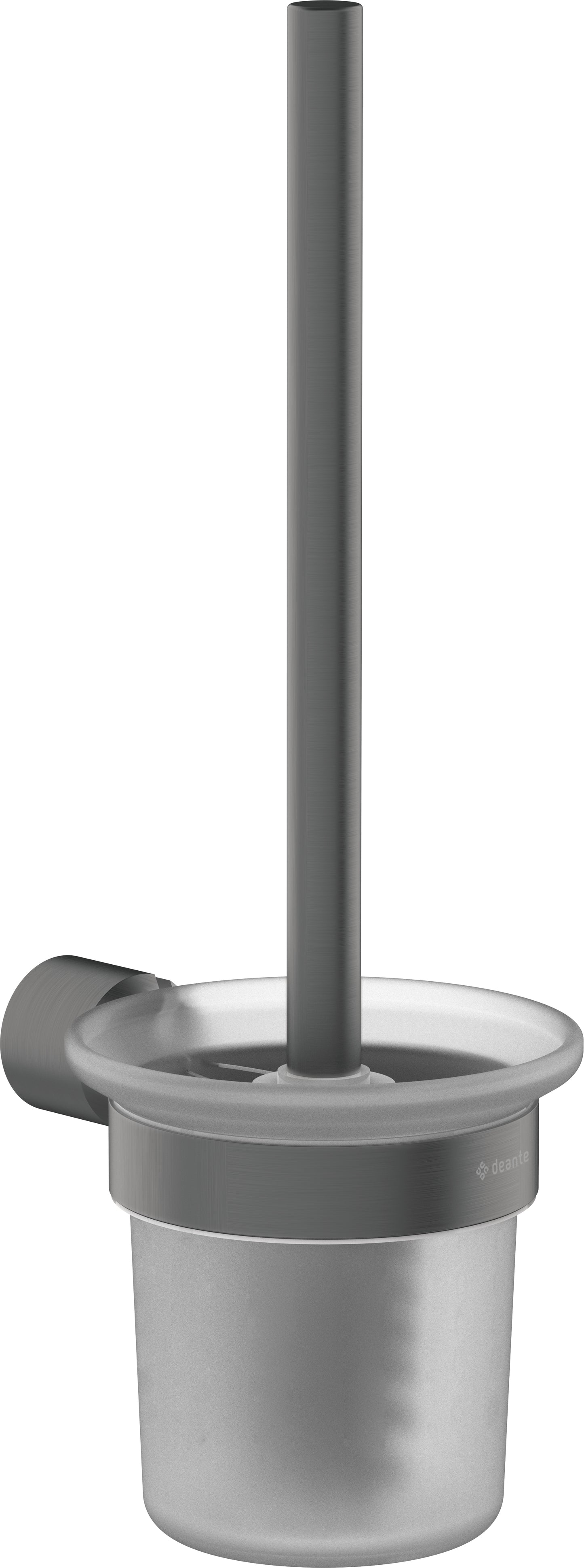 Toilet brush, wall-mounted