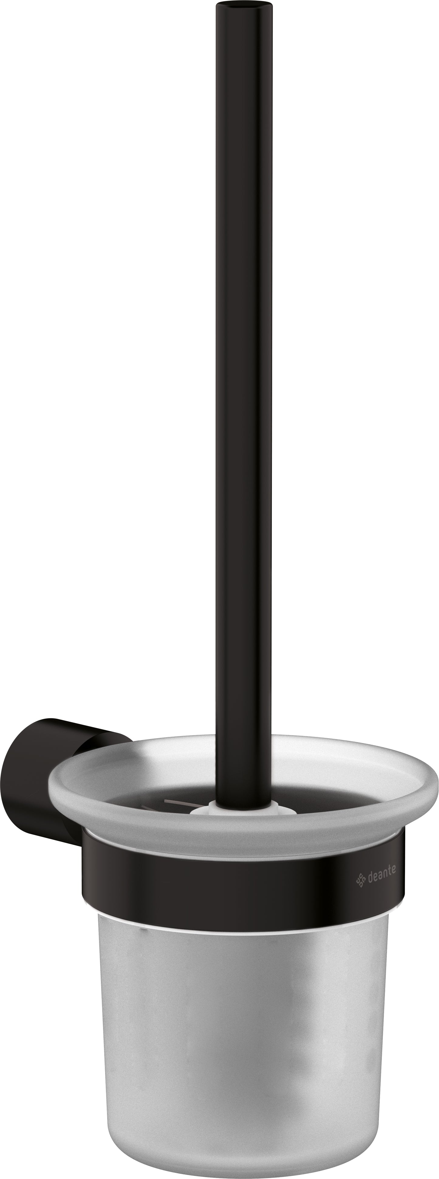 Toilet brush, wall-mounted