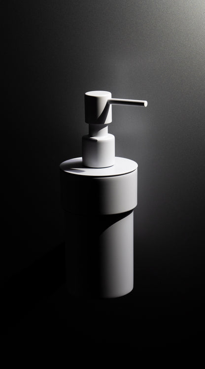 Soap dispenser, wall-mounted