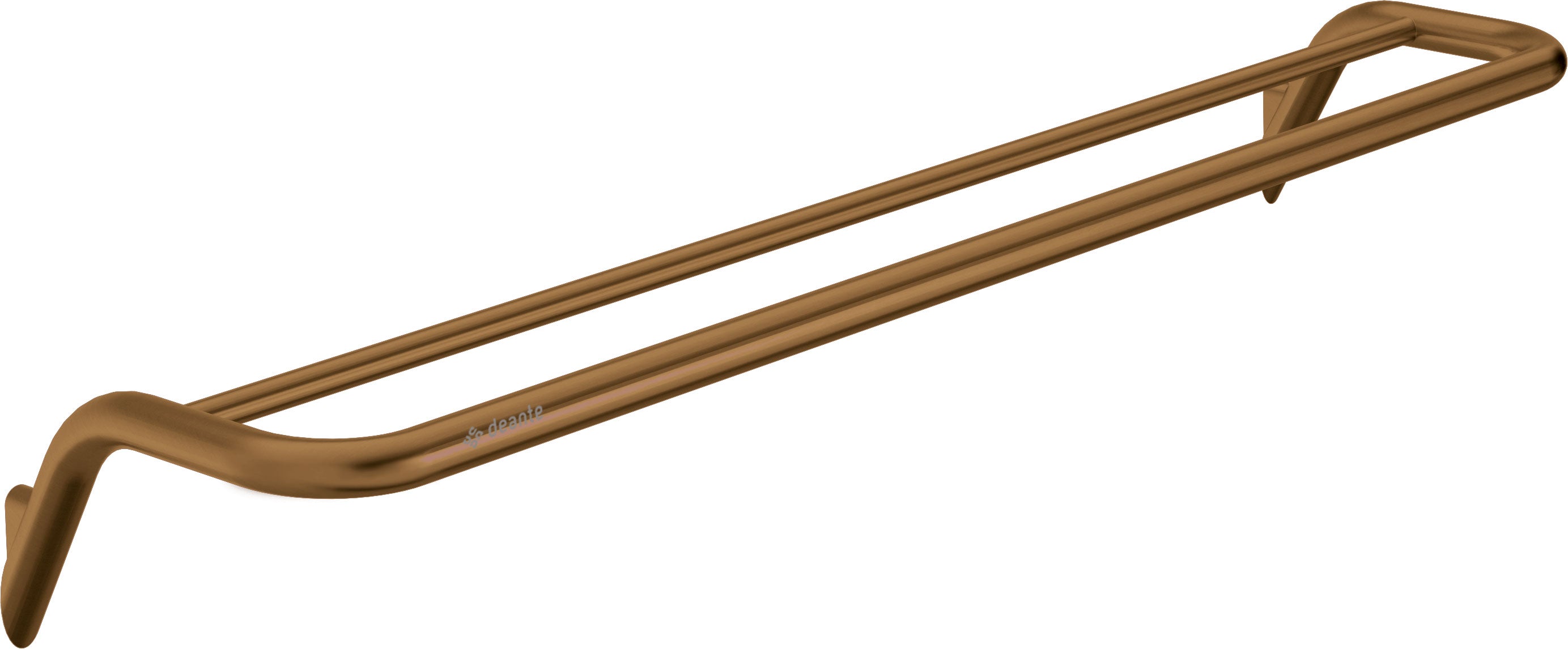 Towel hanger, double - wall-mounted