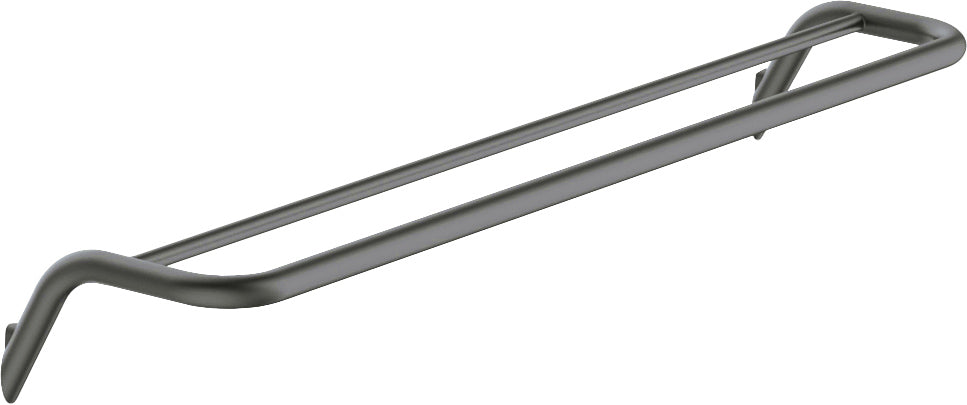 Towel hanger, double - wall-mounted