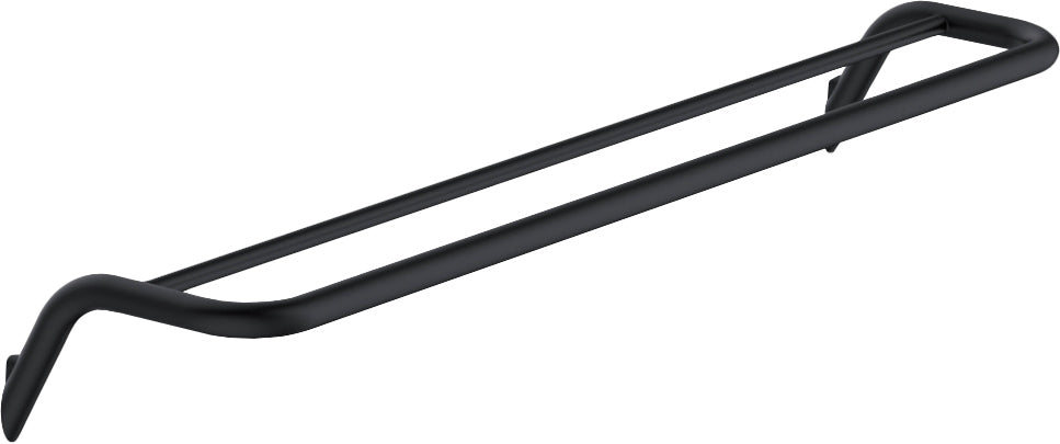 Towel hanger, double - wall-mounted