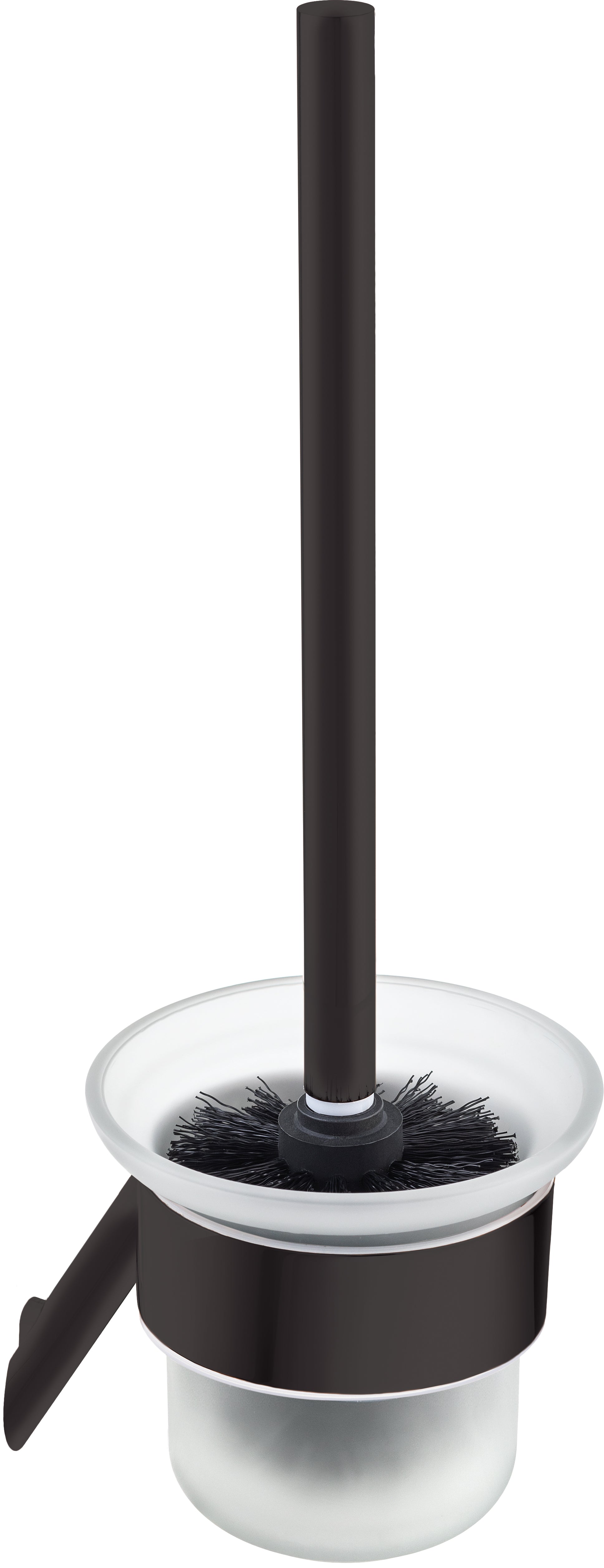 Toilet brush, wall-mounted