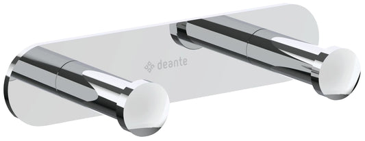 Hook, double - on a mounting plate