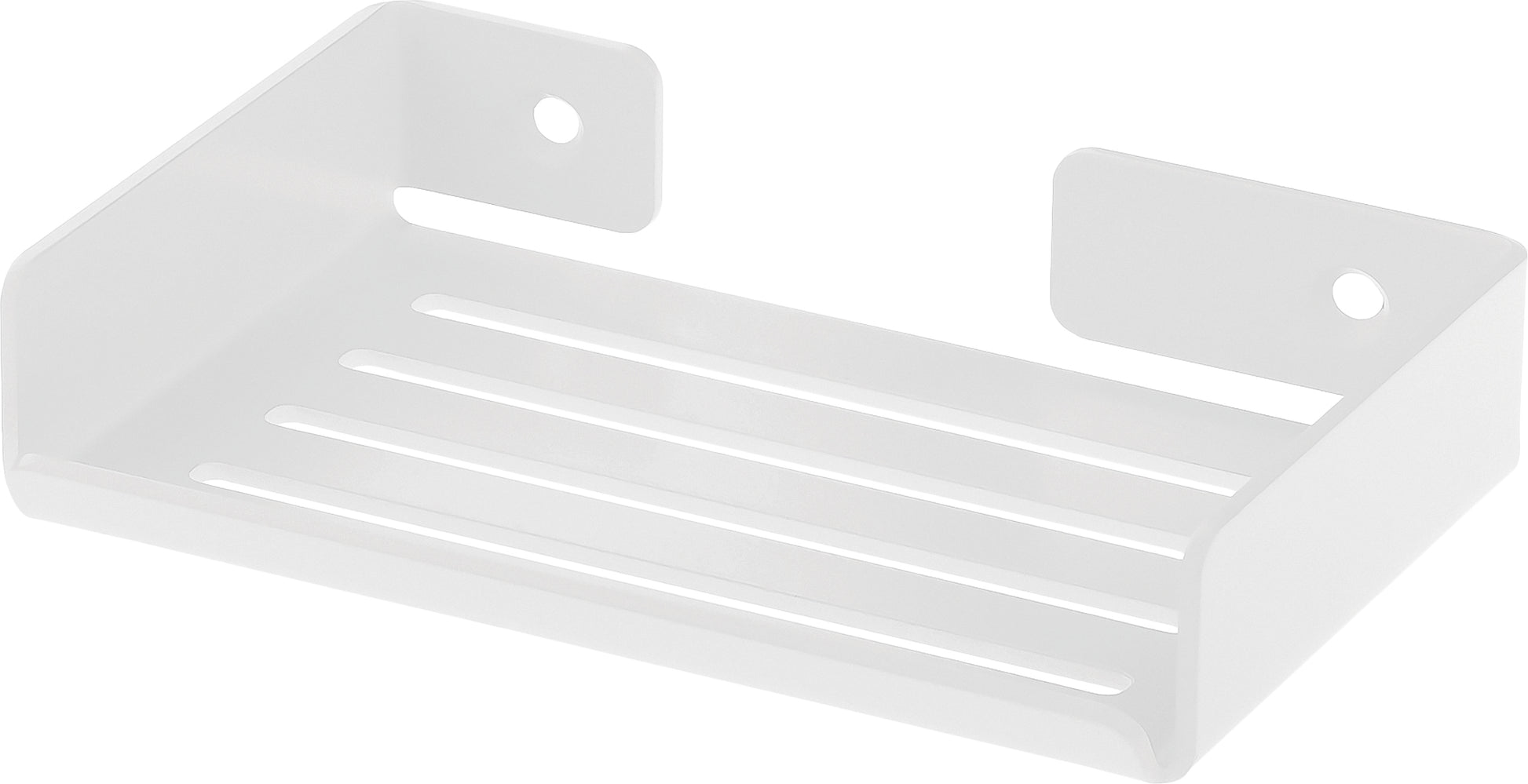 Soap dish, wall-mounted