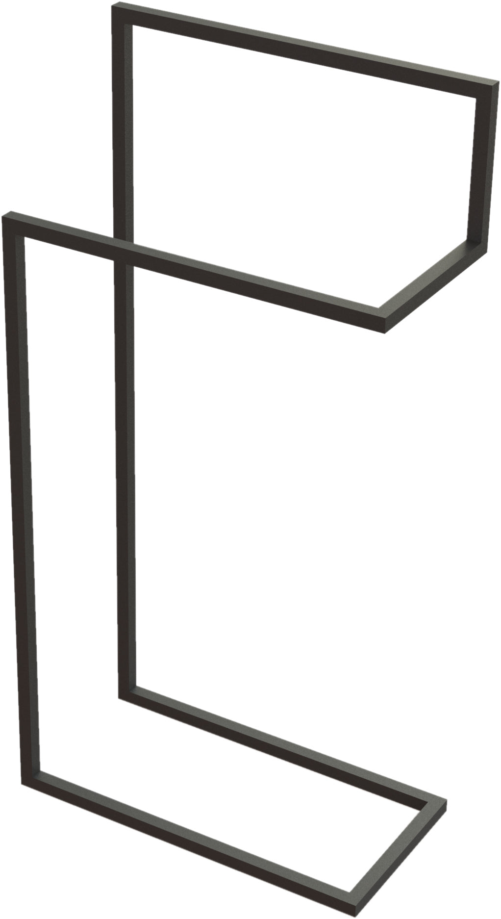 Floor-standing hanger, double