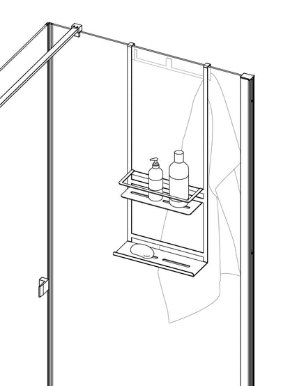 Shelf, hung on the cabin