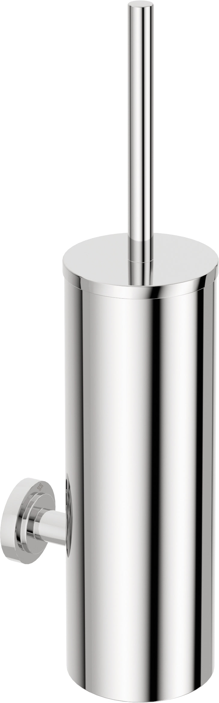 Toilet brush, wall-mounted