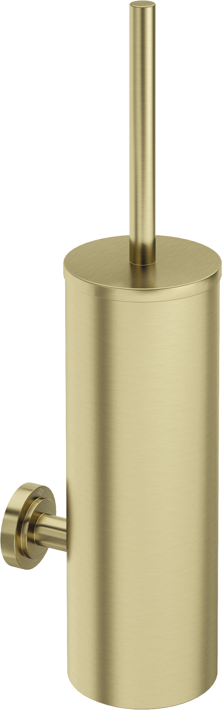 Toilet brush, wall-mounted