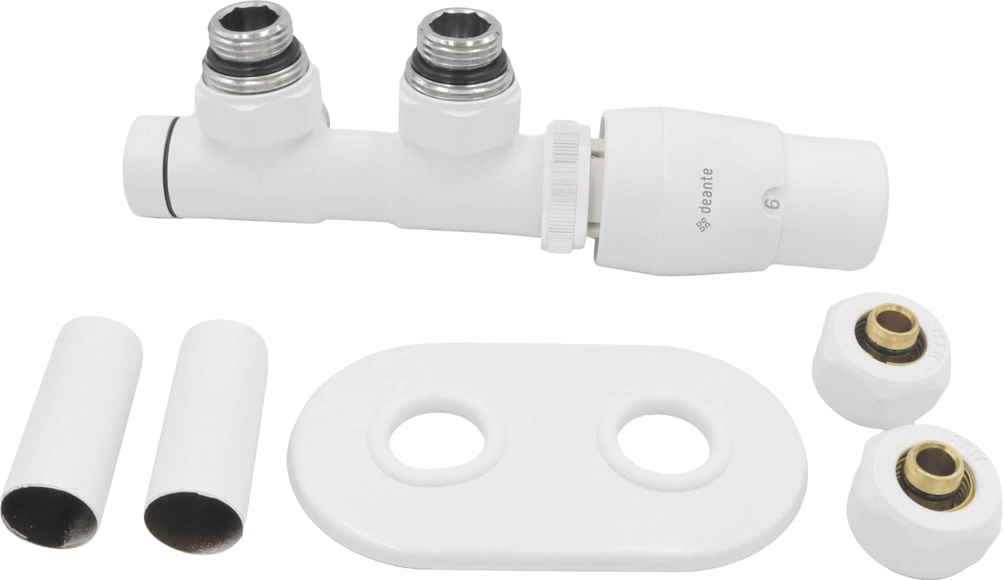 Thermostatic valve, for bathroom heater - right