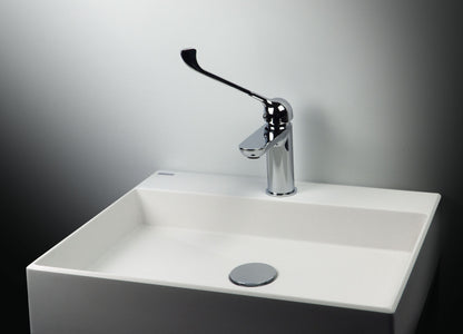 Plug for sink, or bidet, with metal sleeve - universal