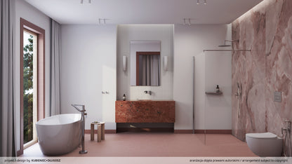 Ceramic washbasin, under mounted