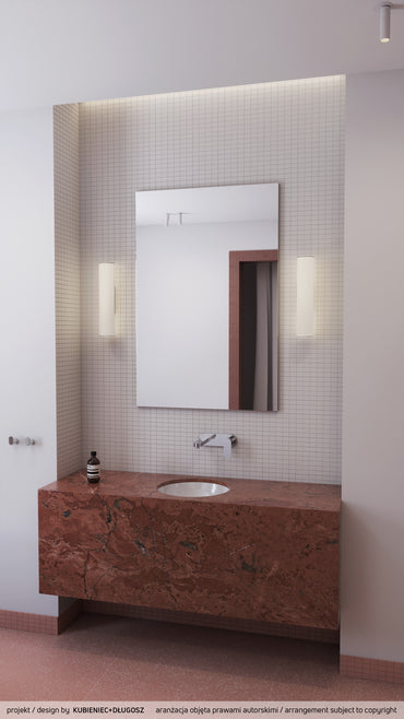 Ceramic washbasin, under mounted
