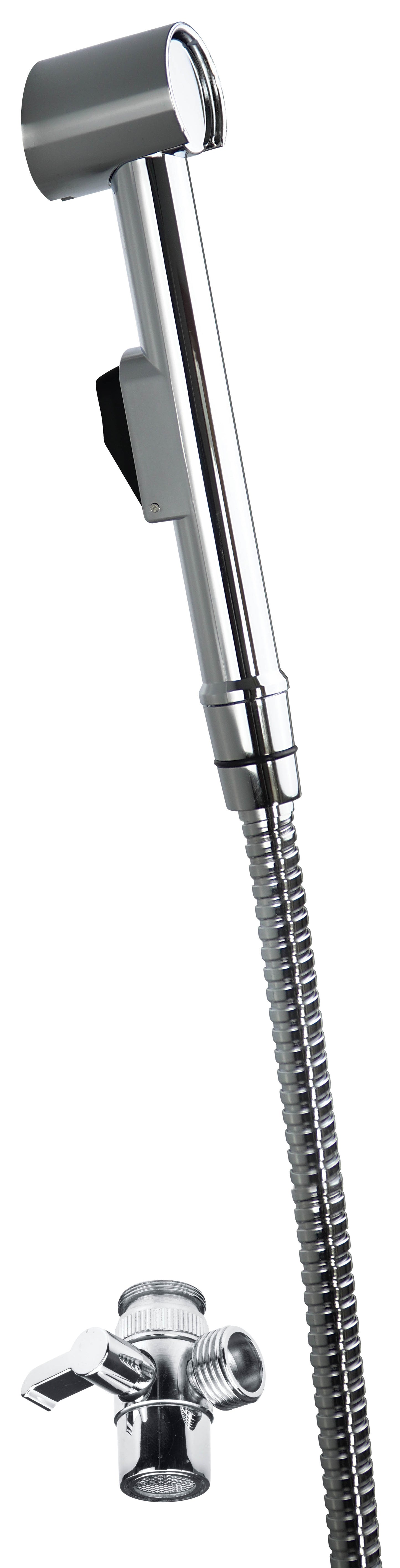 Bidetta set, with fixed bracket, with shower switch