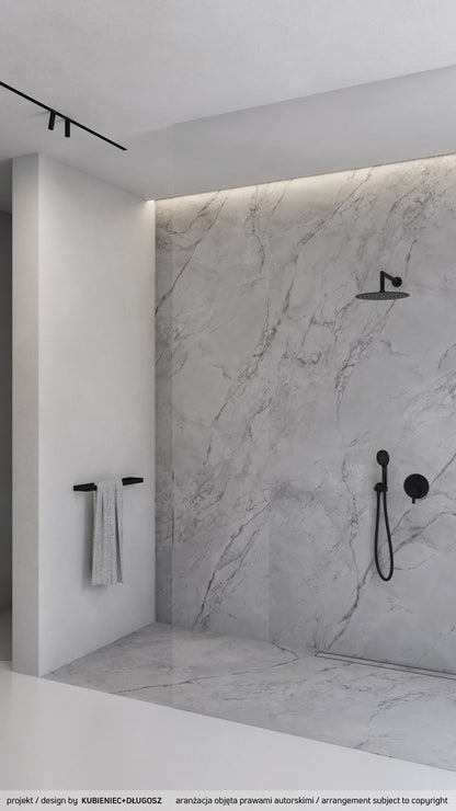 Concealed shower set