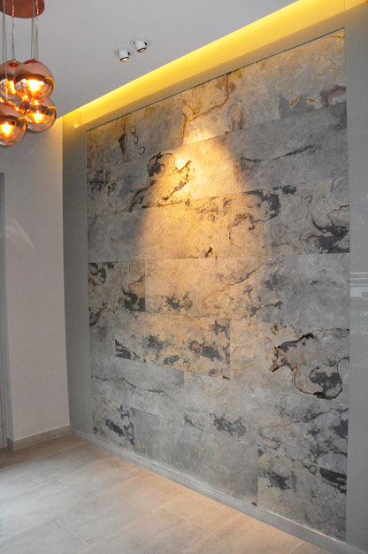 Autumn Rustic Stone Veneer