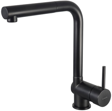 Kitchen tap, with pull-out spout