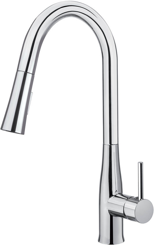 Kitchen tap, with pull-out spout - 2 stream types