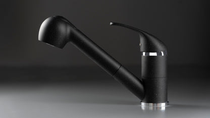 Kitchen tap, with pull-out spout - 2 stream types