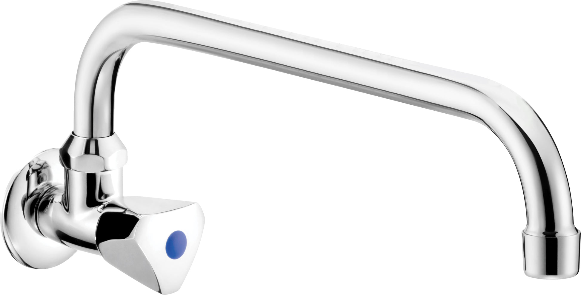 Washbasin tap, wall-mounted, for cold or mixed water