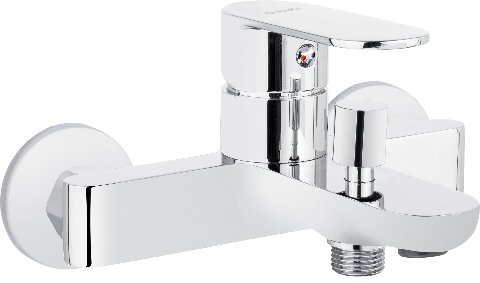 Bath mixer, wall-mounted