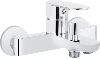 Bath mixer, wall-mounted