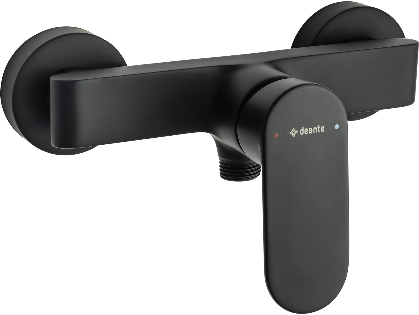 Shower mixer, wall-mounted