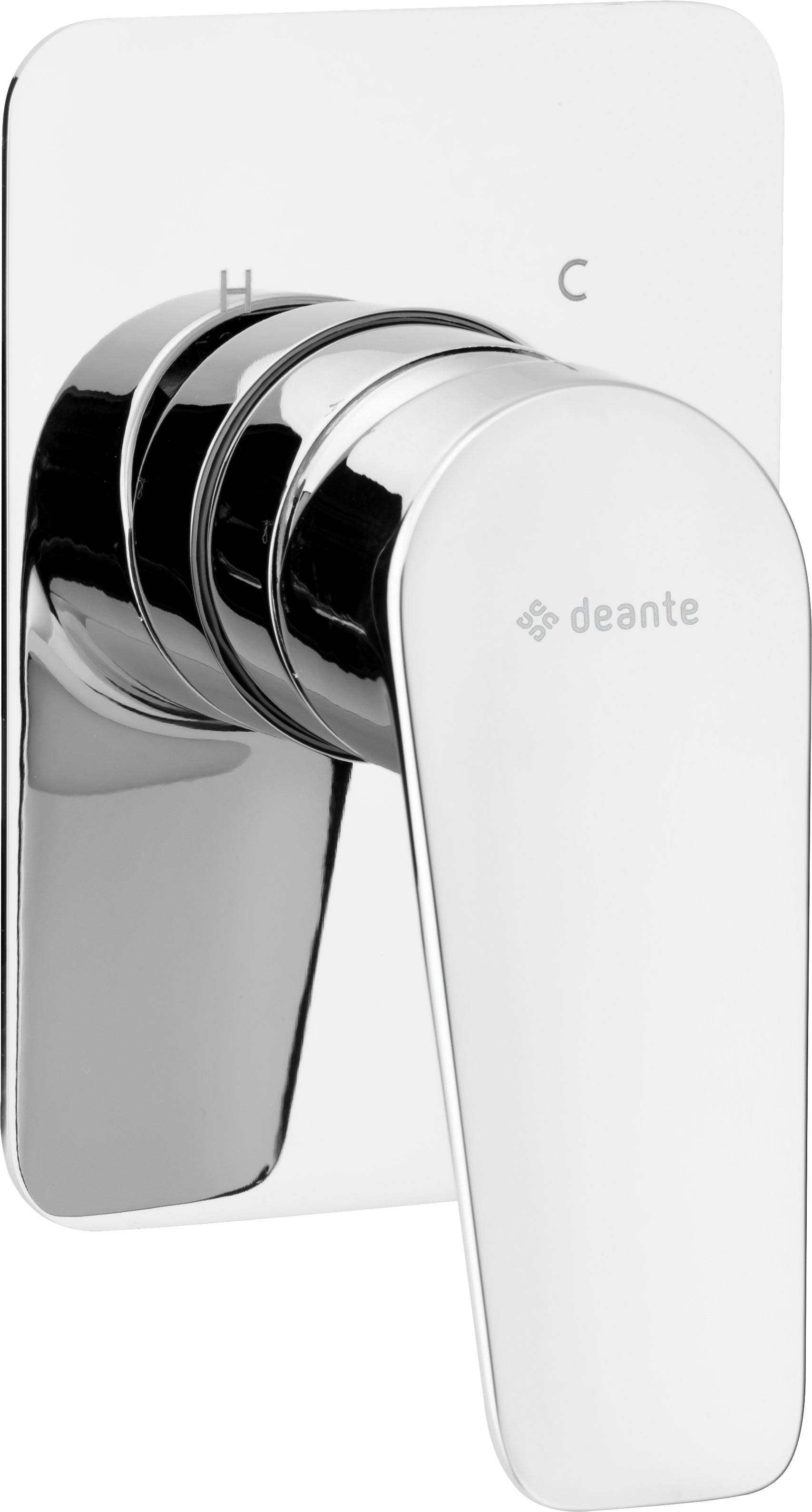 Shower mixer, concealed, without shower switch