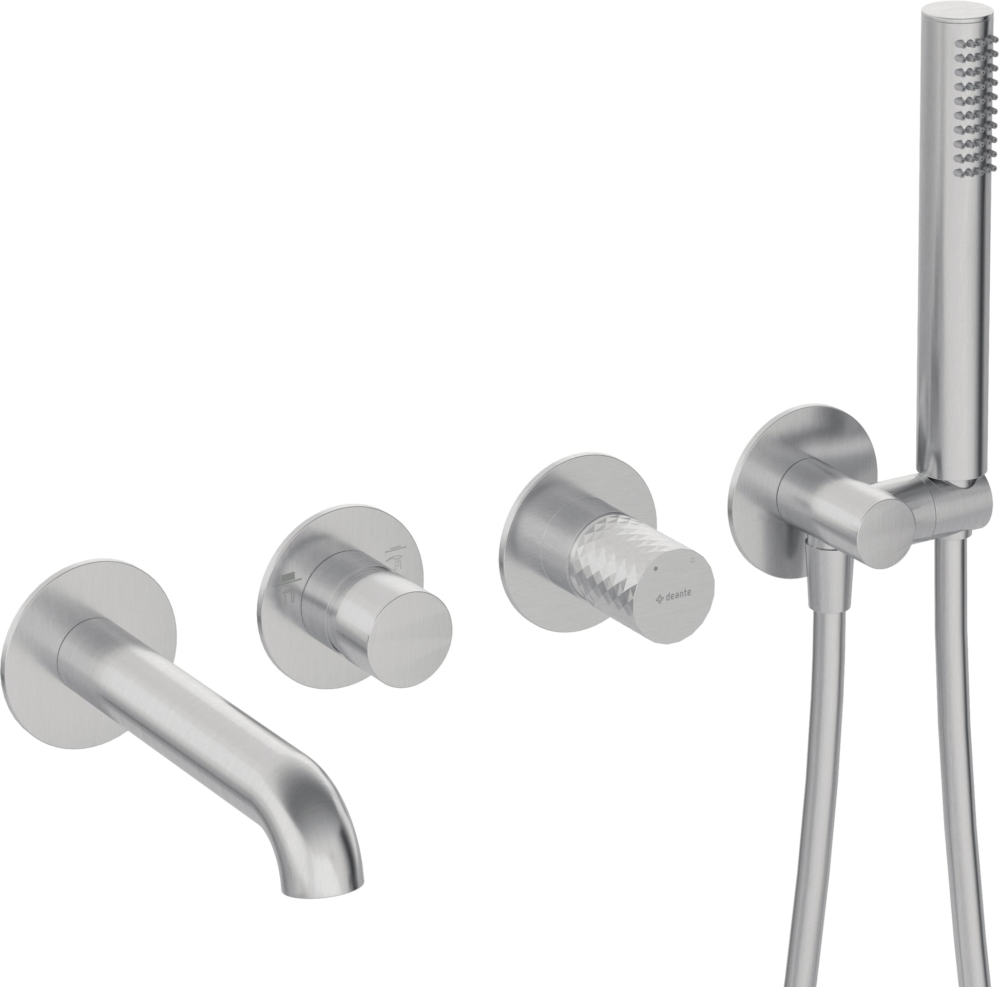 Bath mixer, 4-hole, concealed