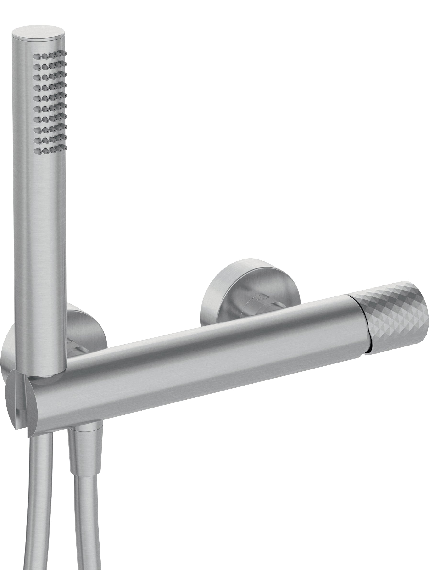 Shower mixer, with shower set