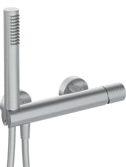Shower mixer, with shower set