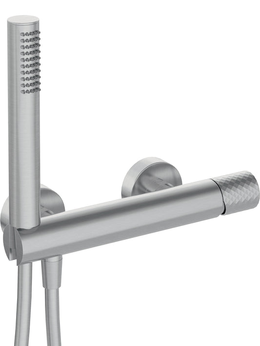 Shower mixer, with shower set
