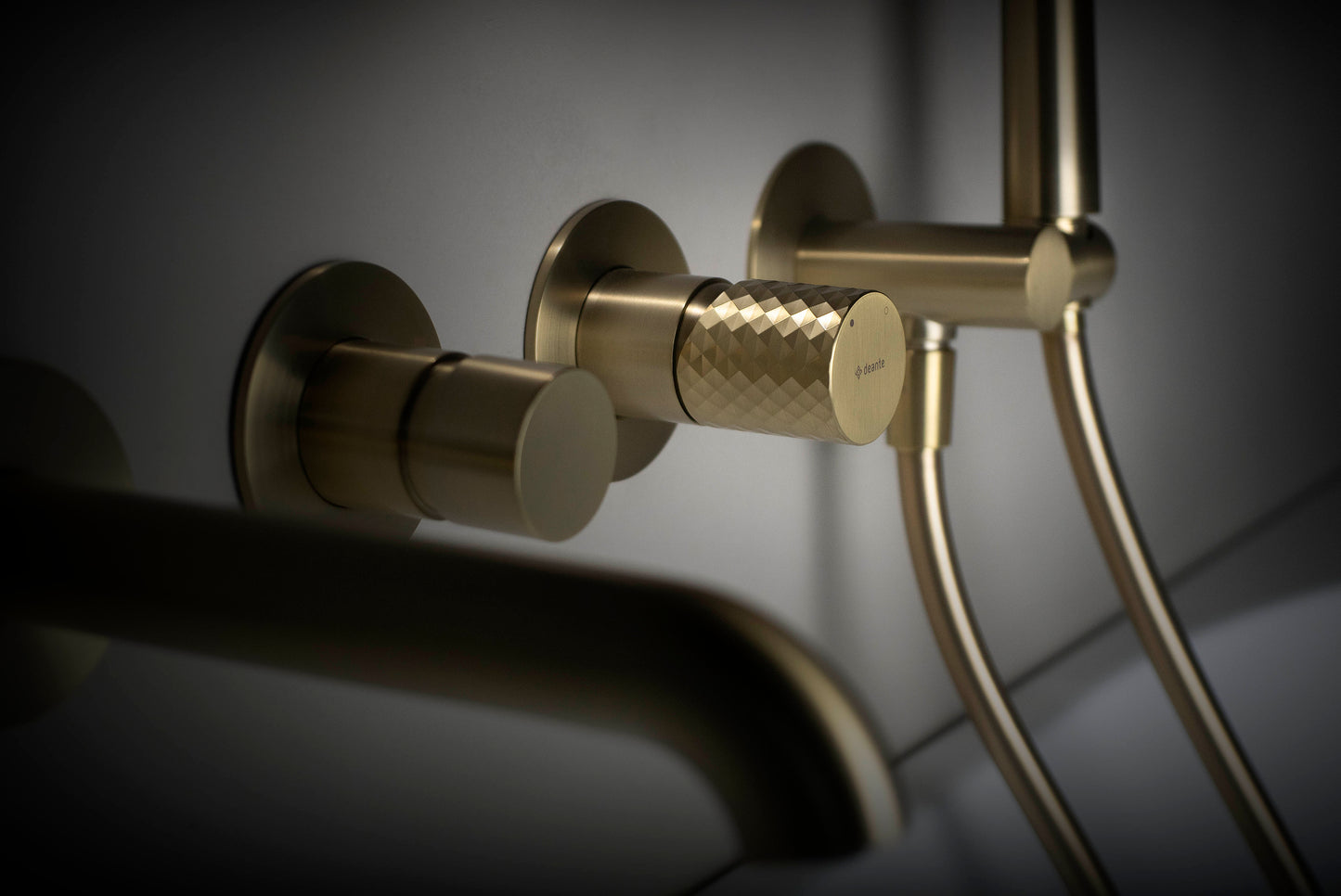Bath mixer, 4-hole, concealed