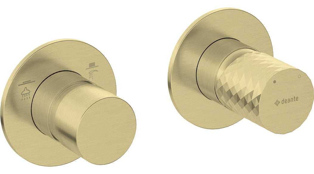 Shower mixer, with shower switch - horizontal