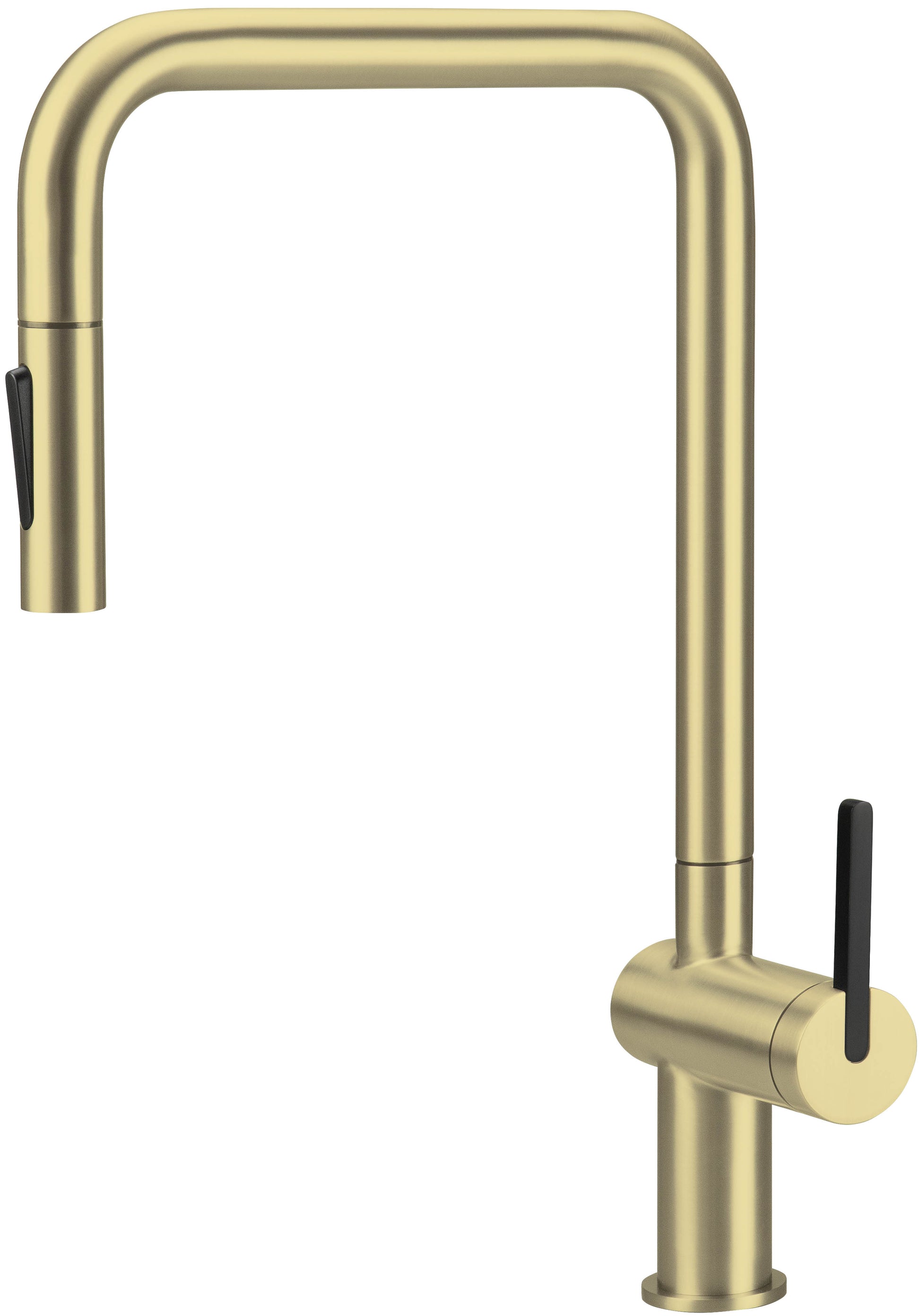 Kitchen tap, with pull-out spout