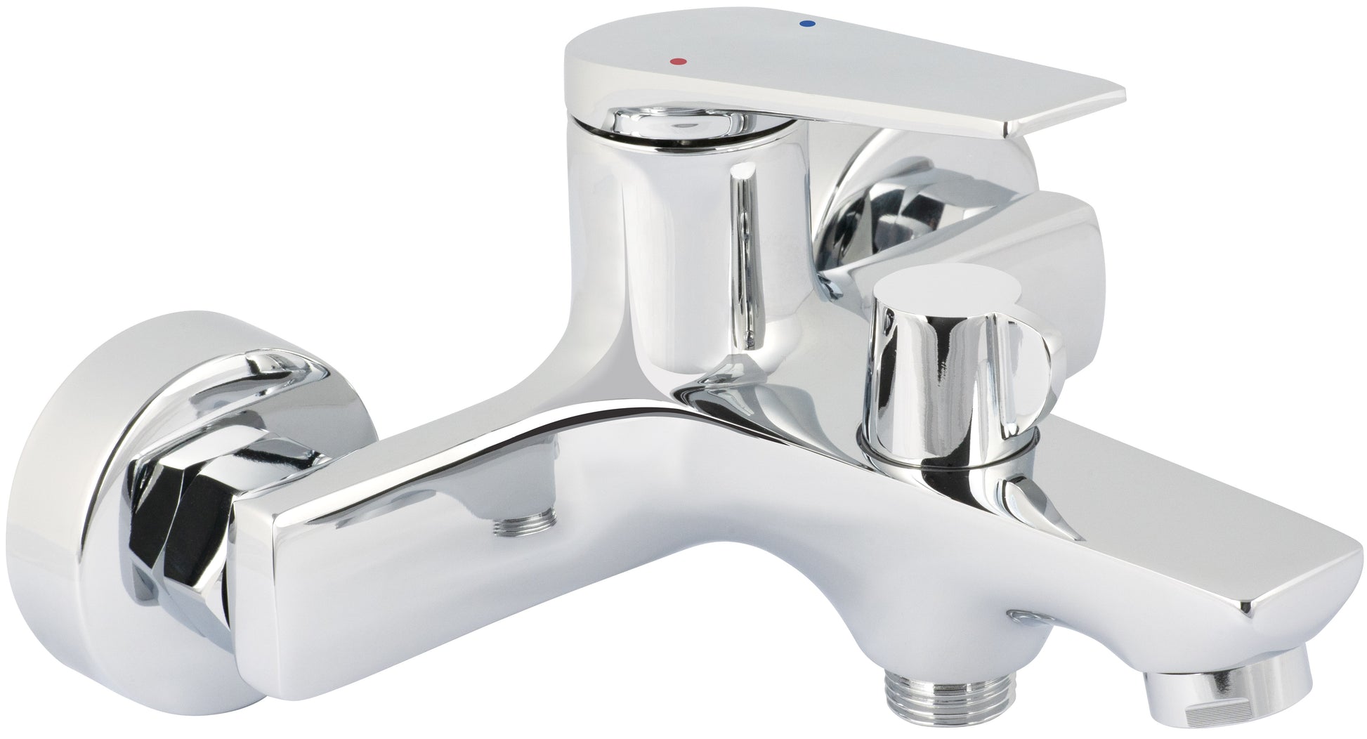 Bath mixer, wall-mounted