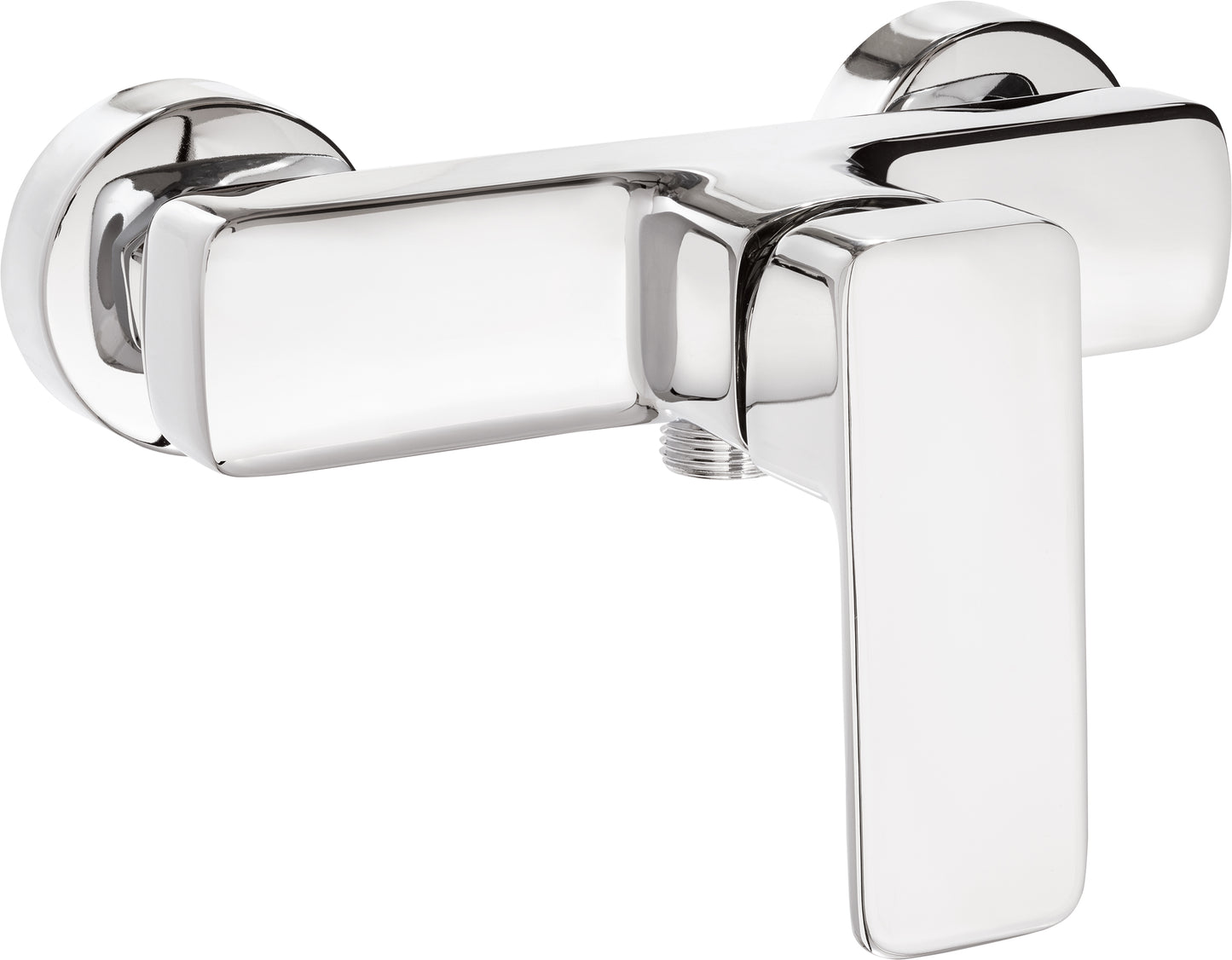 Shower mixer, wall-mounted