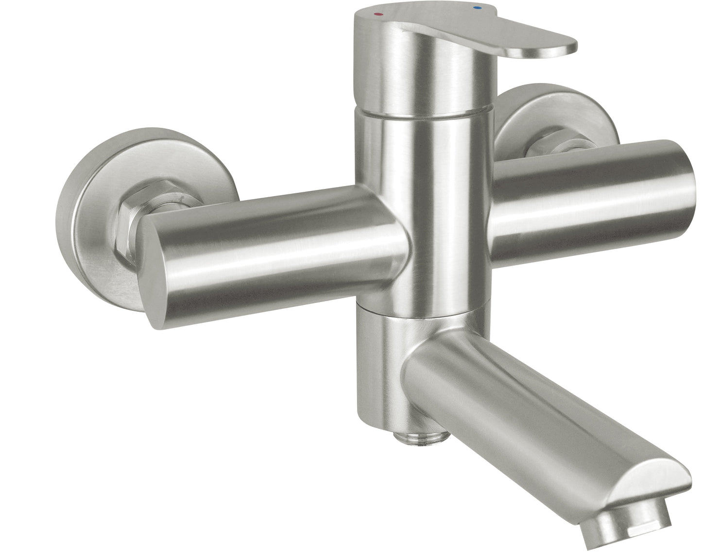 Bath mixer, wall-mounted