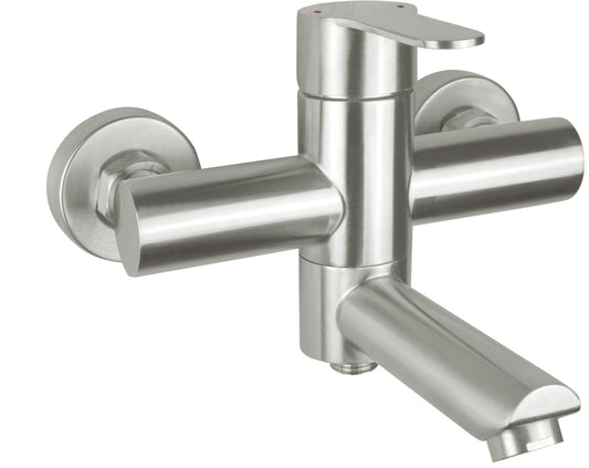 Bath mixer, wall-mounted