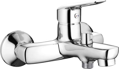 Bath mixer, wall-mounted