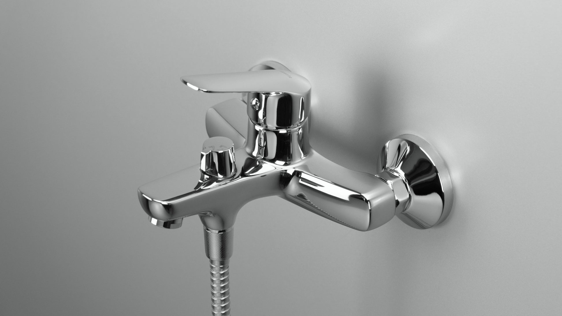 Bath mixer, wall-mounted