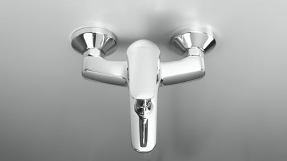 Bath mixer, wall-mounted